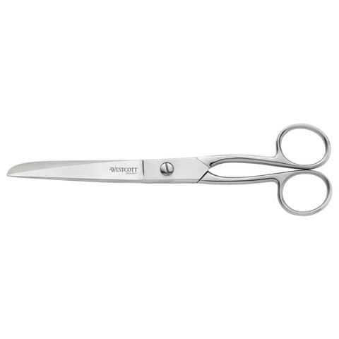 Forbici Westcott Steel asimmetriche argento lama 21 cm E-30881 00